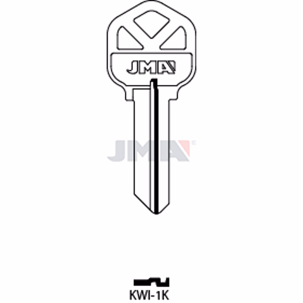 LLAVE JMA ACERO-C (KWI-1K)