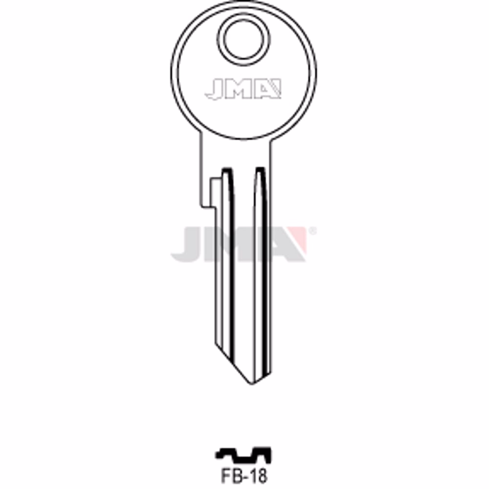 LLAVE JMA ACERO-C (FB-18)