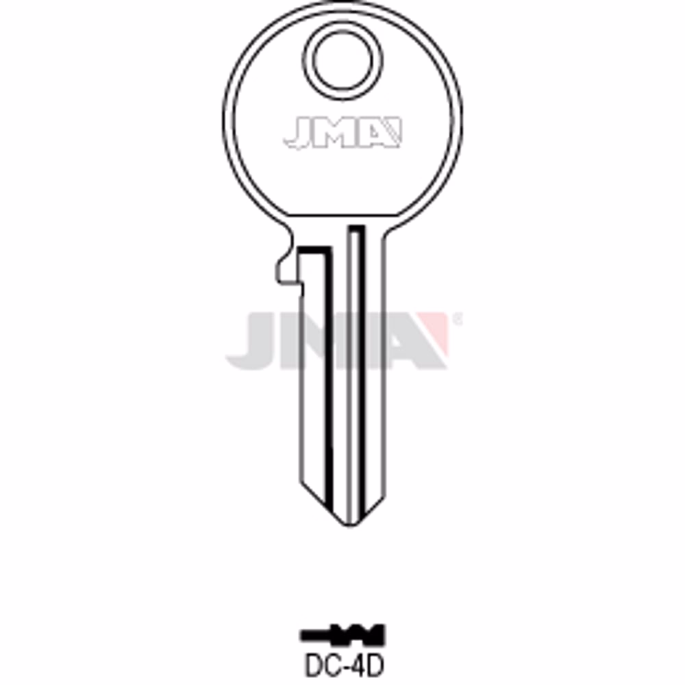 LLAVE JMA ACERO-C (DC-4D)
