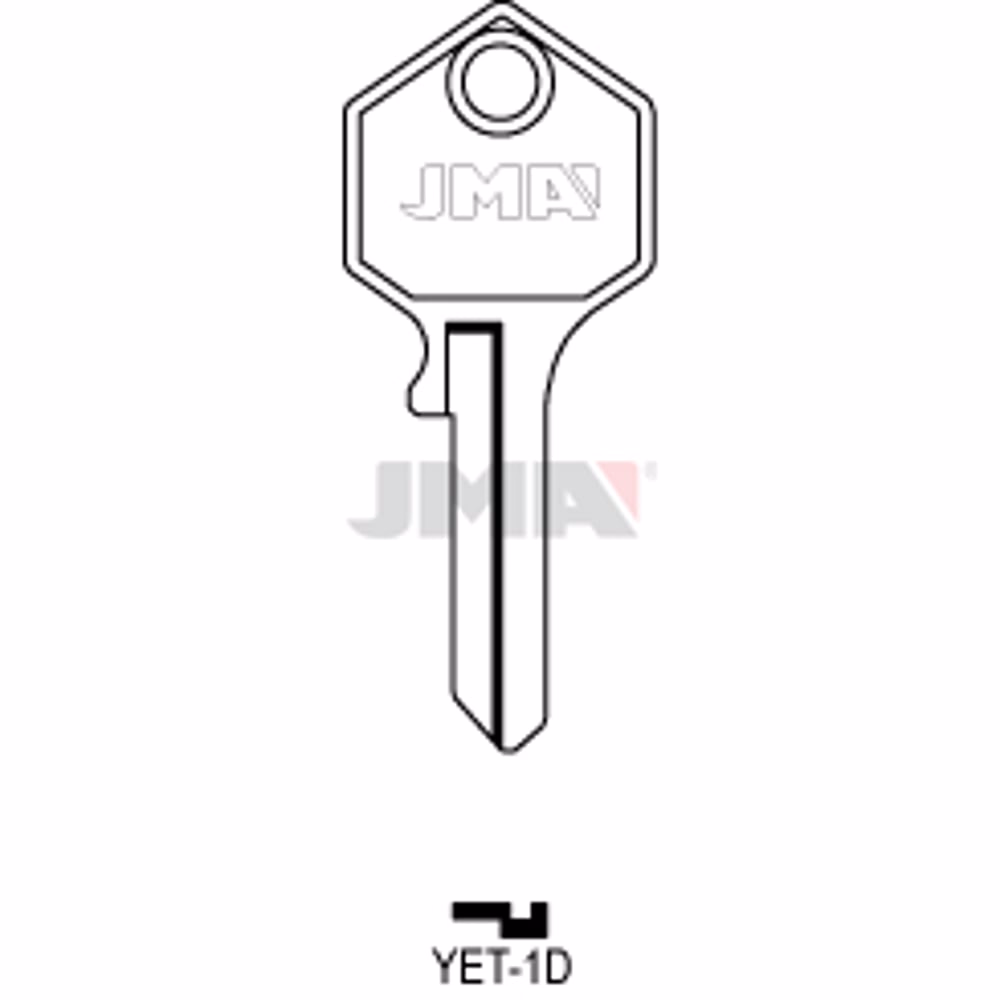 LLAVE JMA ACERO-C (YET-1D)