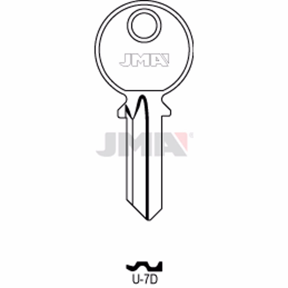 LLAVE JMA ACERO-C (U-7D)