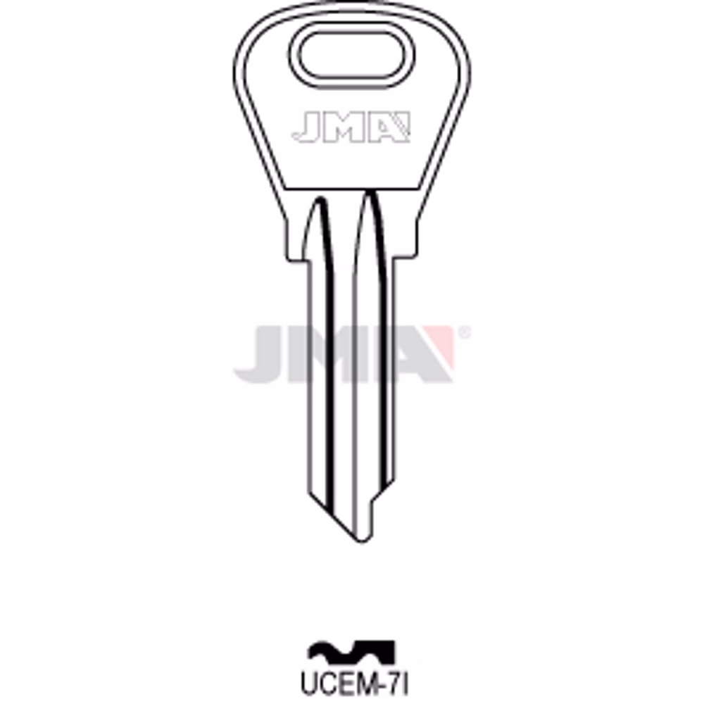 LLAVE JMA ACERO-B (UCEM-7I)
