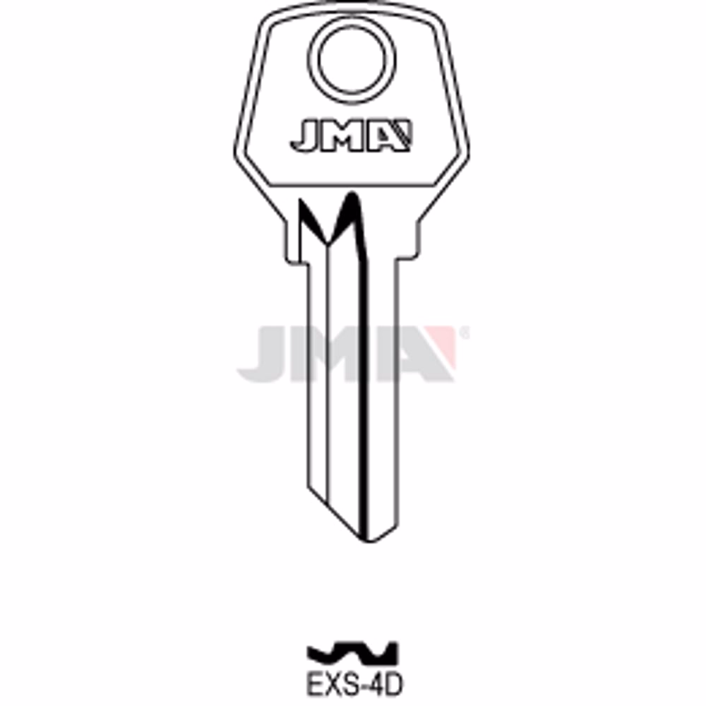 LLAVE JMA ACERO-C (EXS-4D)
