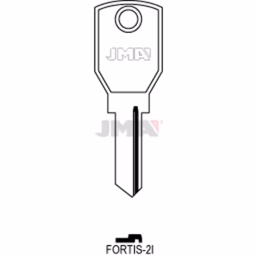 LLAVE JMA ACERO-B (FORTIS-2I)