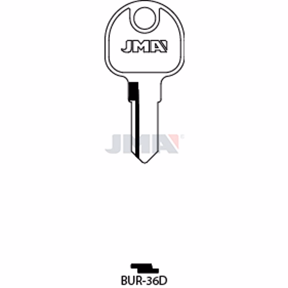 LLAVE JMA ACERO-C (BUR-36D)