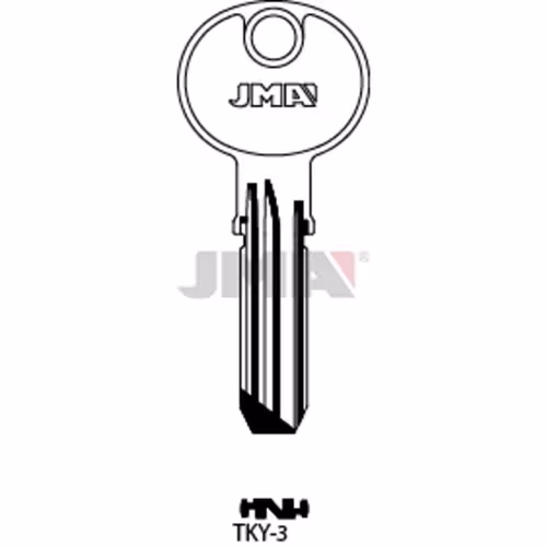 LLAVE JMA LATON SEGURIDAD (TKY-3)