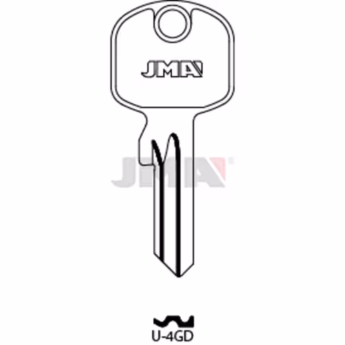 LLAVE JMA ACERO-C (U-4GD)