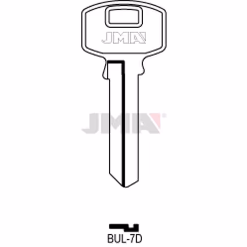 LLAVE JMA ACERO-C (BUL-7D)