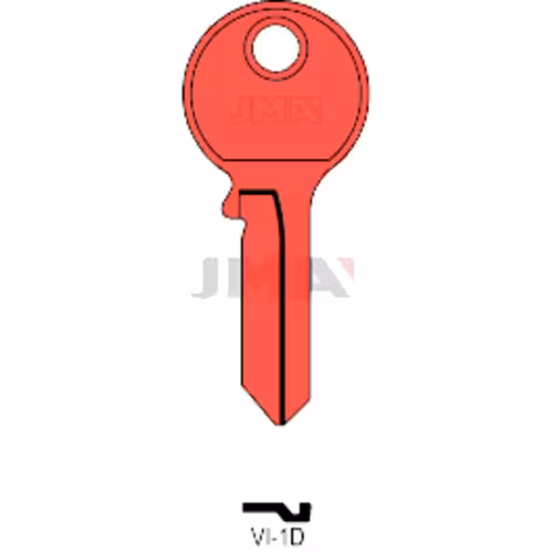 LLAVE JMA ALUMINIO (VI-1D ROJO)