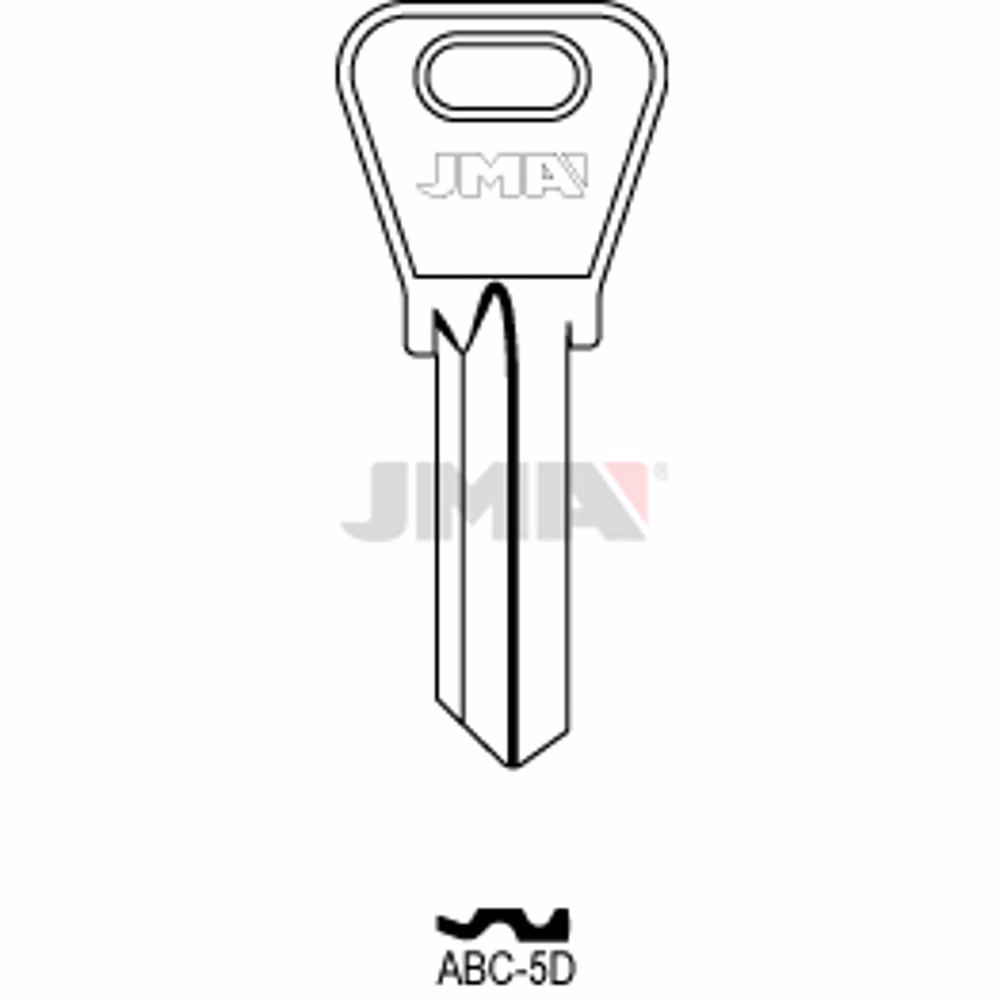 LLAVE JMA ACERO-B (ABC-5D)