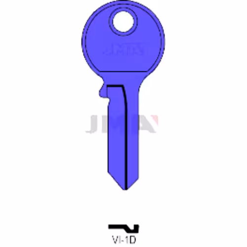 LLAVE JMA ALUMINIO (VI-1D AZUL)
