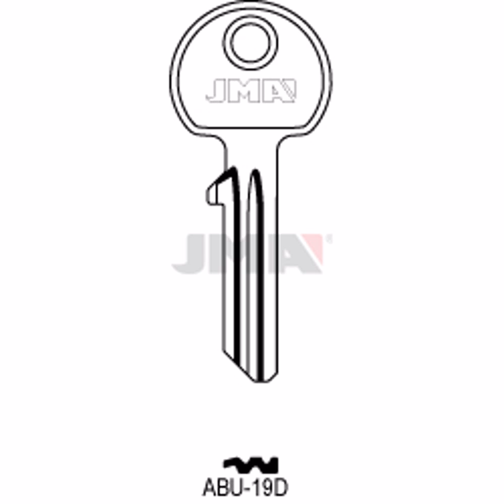 LLAVE JMA ACERO-C (ABU-19D)
