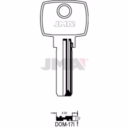 LLAVE JMA ALPACA SEGURIDAD (DOM-17I)