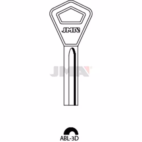 LLAVE JMA LATON SEGURIDAD (ABL-3D)