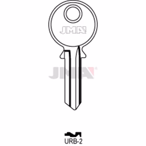 LLAVE JMA ACERO-C (URB-2)
