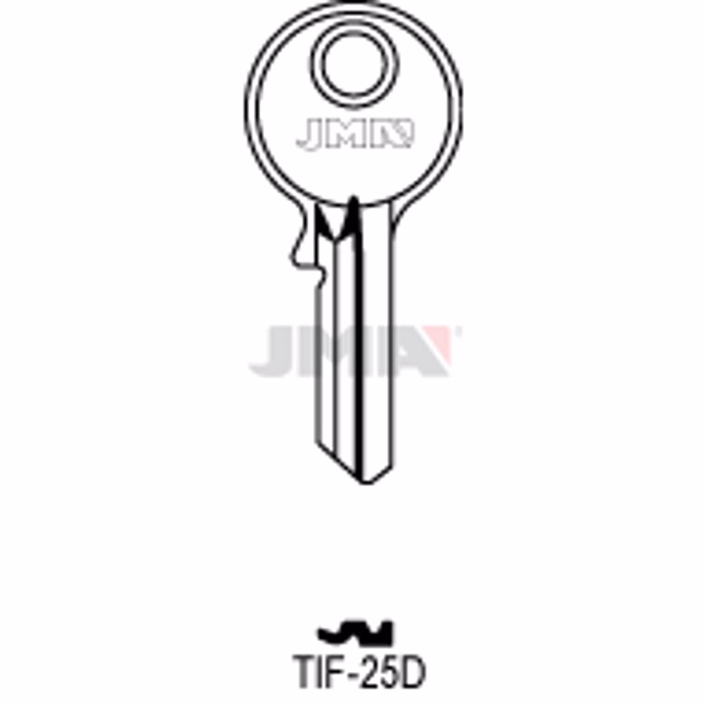LLAVE JMA ACERO-B (TIF-25D)