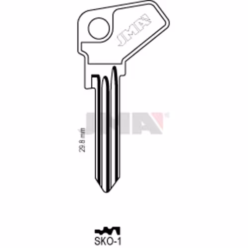 LLAVE JMA ACERO-C (SKO-1)