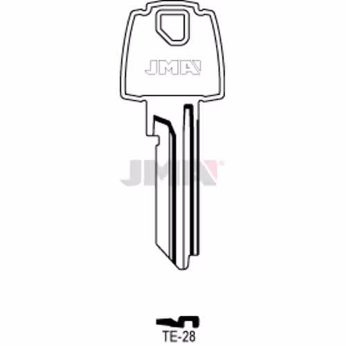 LLAVE JMA ACERO-A (TE-28)