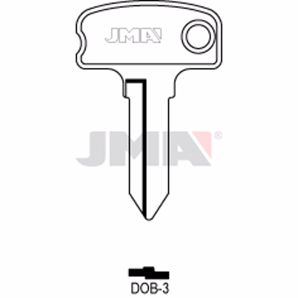 LLAVE JMA ACERO-C (DOB-3)