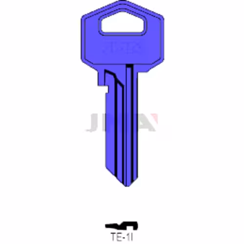 LLAVE JMA ALUMINIO (TE-1I AZUL)