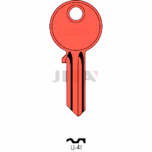 LLAVE JMA ALUMINIO (U-4I ROJO)