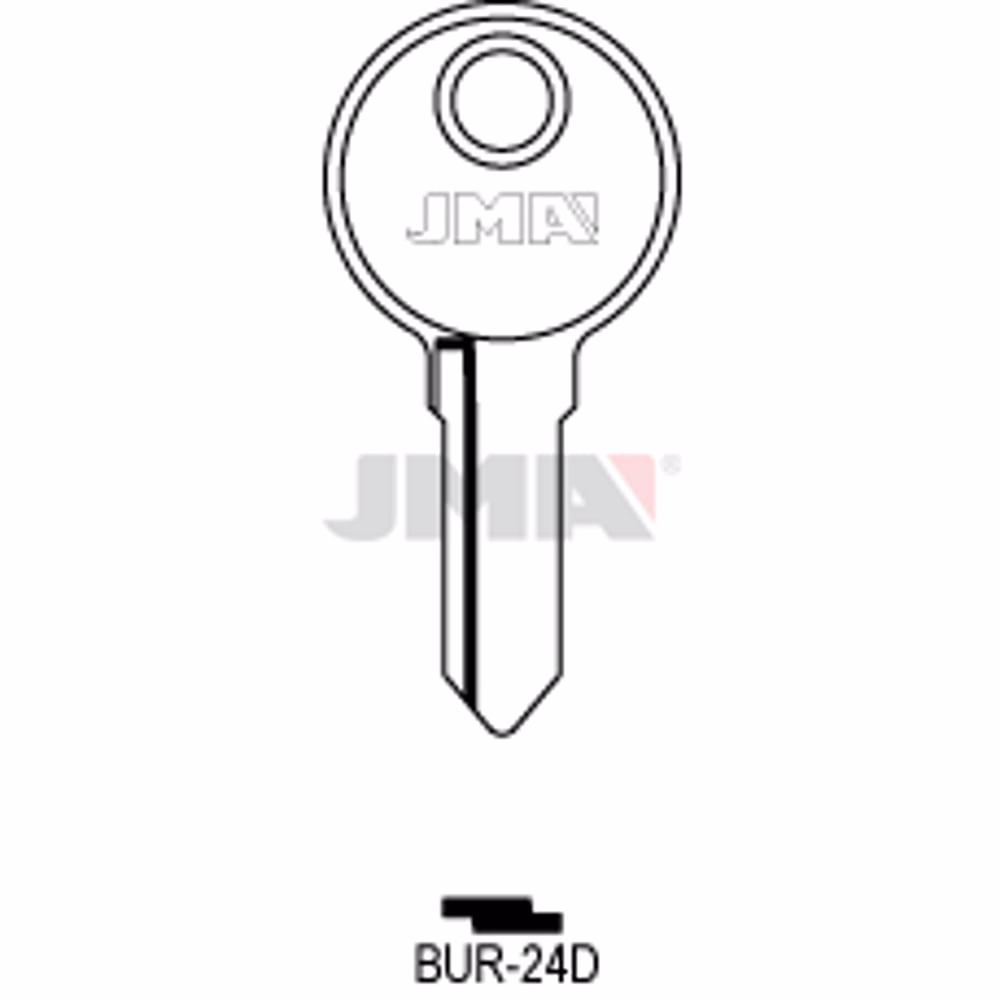 LLAVE JMA ACERO-C (BUR-24D)