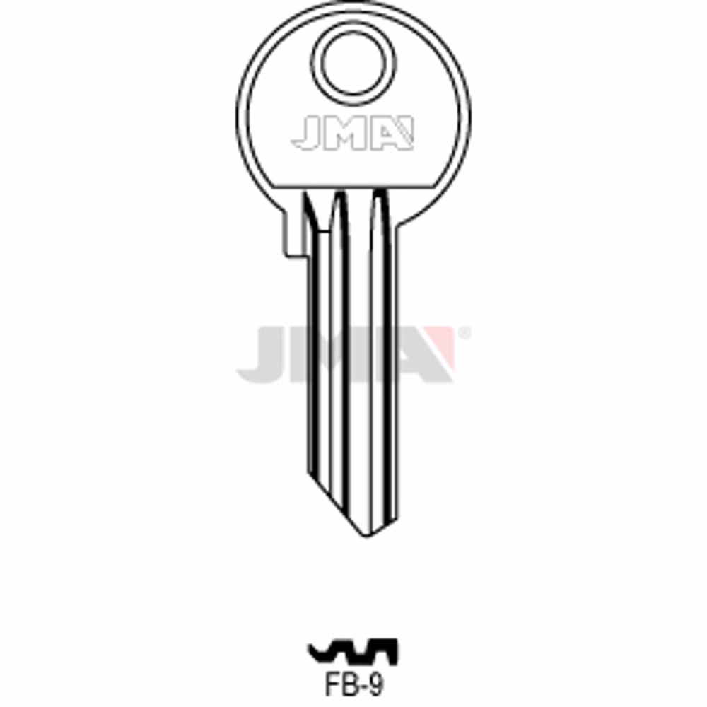 LLAVE JMA ACERO-C (FB-9)