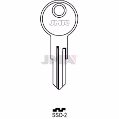 LLAVE JMA ACERO-C (SSO-2)