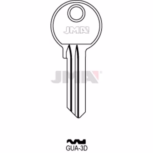 LLAVE JMA ACERO-C (GUA-3D)