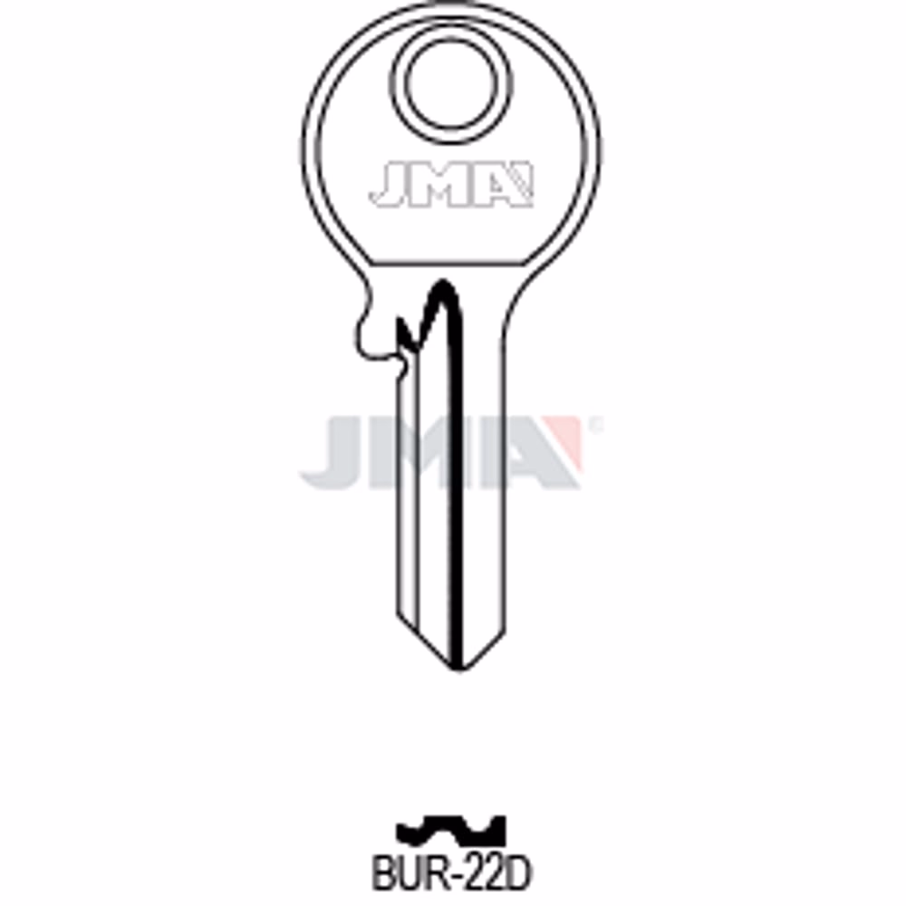 LLAVE JMA ACERO-C (BUR-22D)