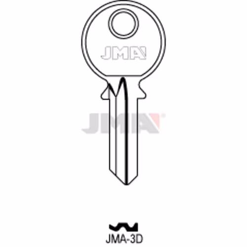 LLAVE JMA ACERO-B (JMA-3D)