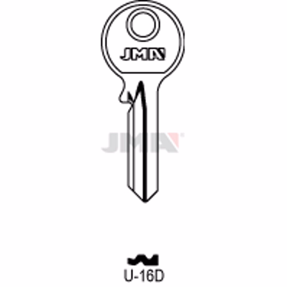 LLAVE JMA ACERO-C (U-16D)