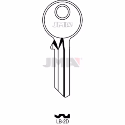 LLAVE JMA ACERO-C (LB-2D)