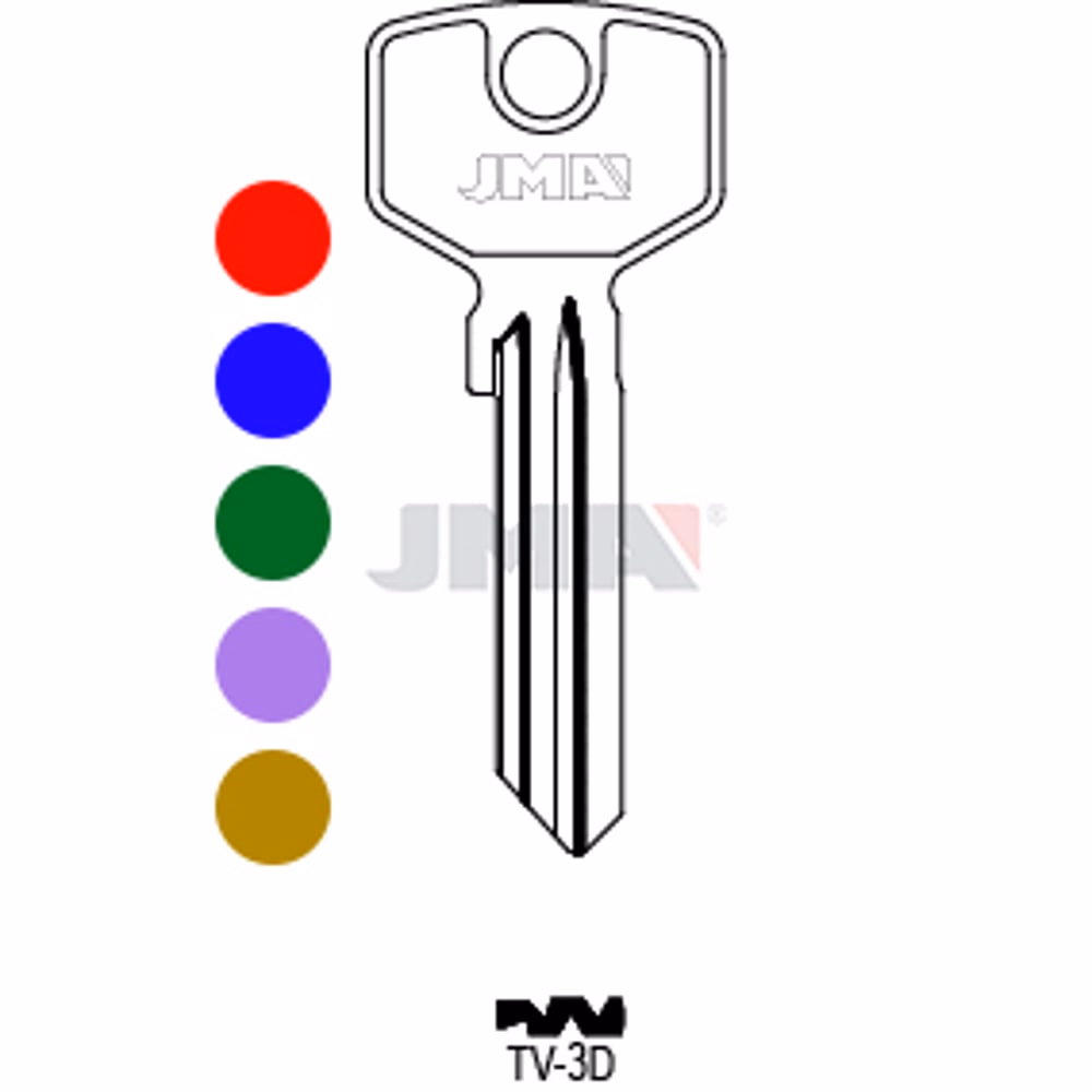 LLAVE JMA ALUMINIO (TV-3D SURTIDO)