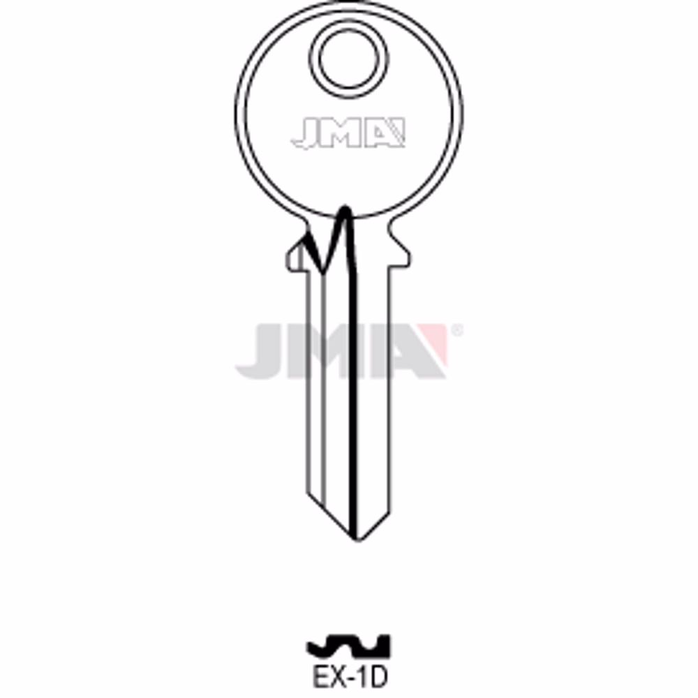 LLAVE JMA ACERO-C (EX-1D)