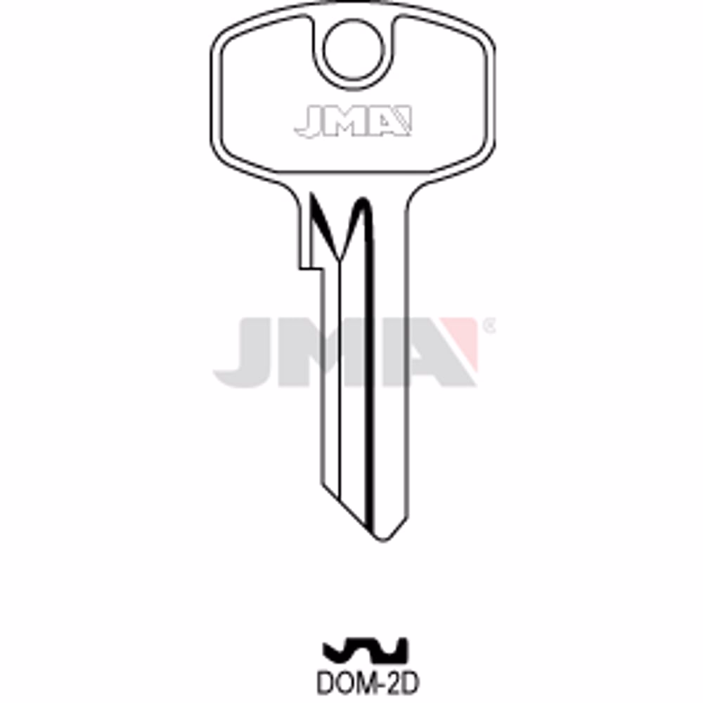 LLAVE JMA ACERO-C (DOM-2D)