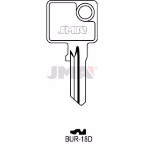 LLAVE JMA ACERO-C (BUR-18D)