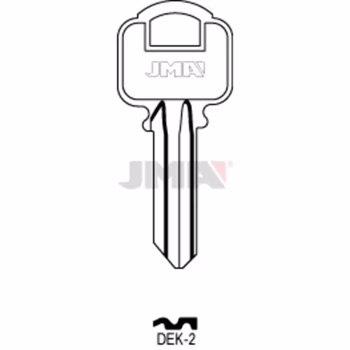 LLAVE JMA ACERO-C (DEK-2)