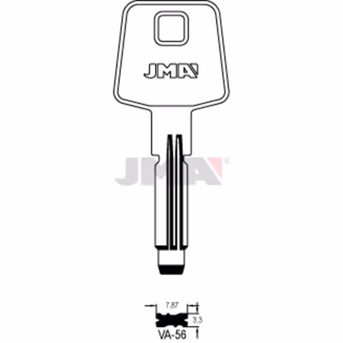 LLAVE JMA ALPACA SEGURIDAD (VA-56)