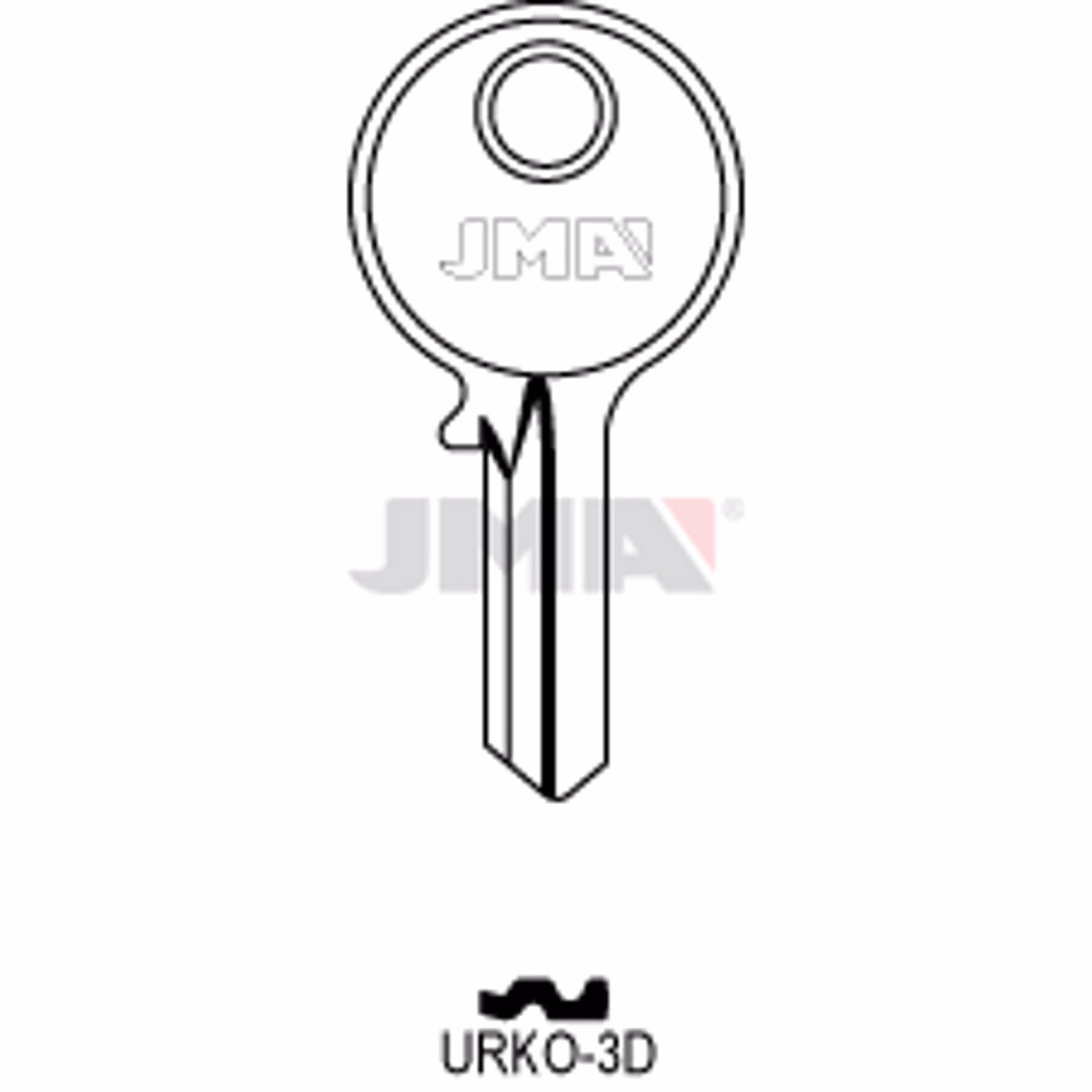 LLAVE JMA ACERO-B (URKO-3D)