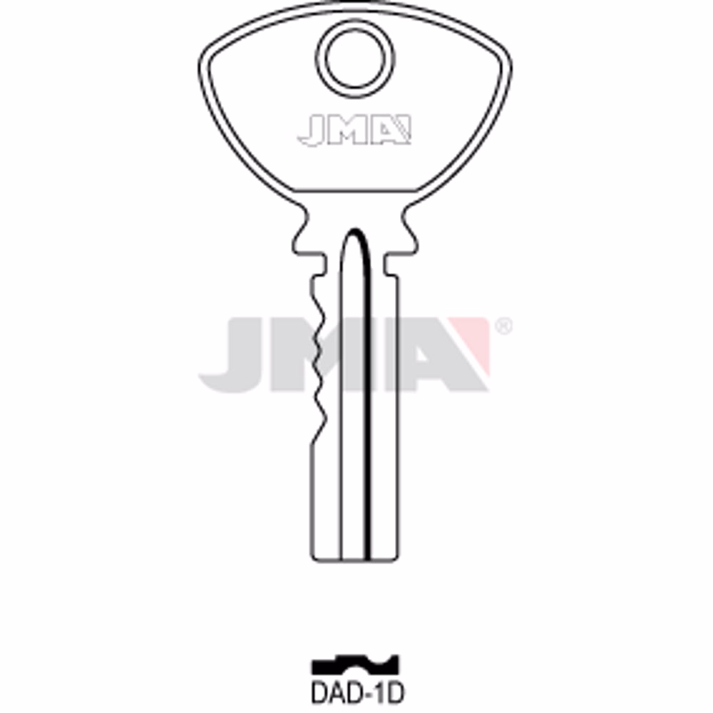 LLAVE JMA ACERO-C (DAD-1D)