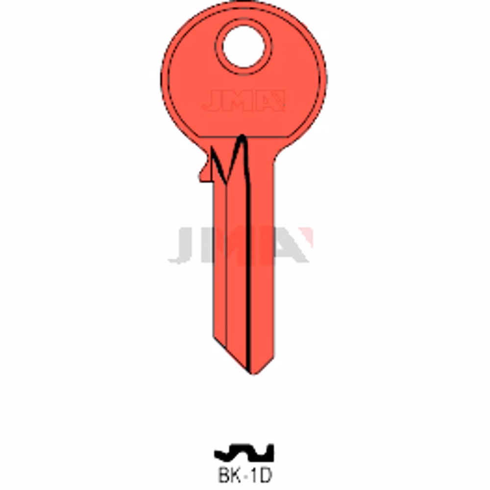 LLAVE JMA ALUMINIO (BK-1D ROJO)