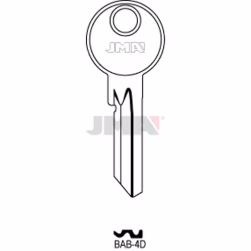 LLAVE JMA ACERO-C (BAB-4D)