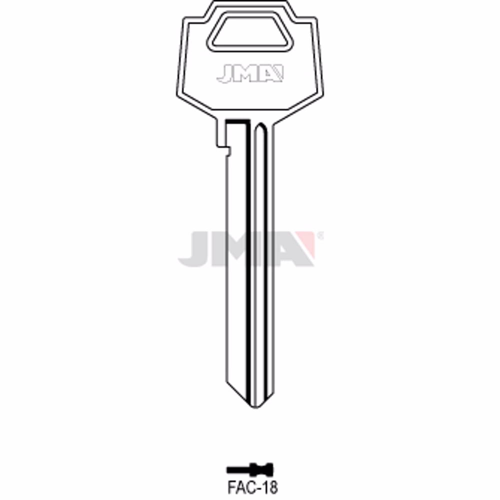 LLAVE JMA ACERO-B (FAC-18)
