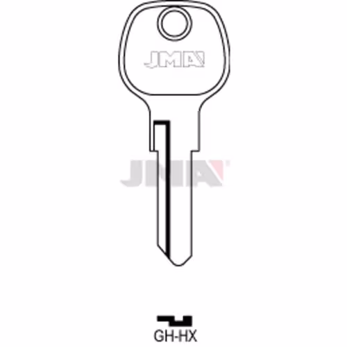 LLAVE JMA ACERO-C (GH-HX)