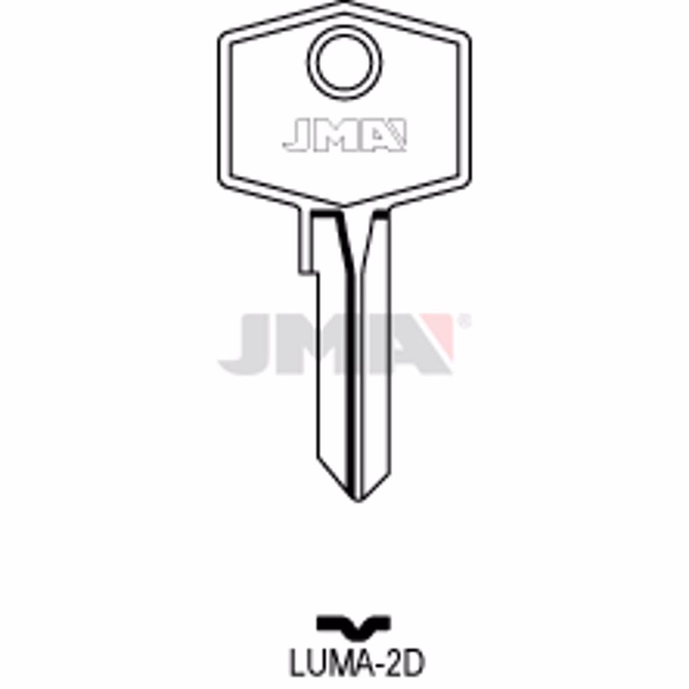 LLAVE JMA ACERO-B (LUMA-2D)