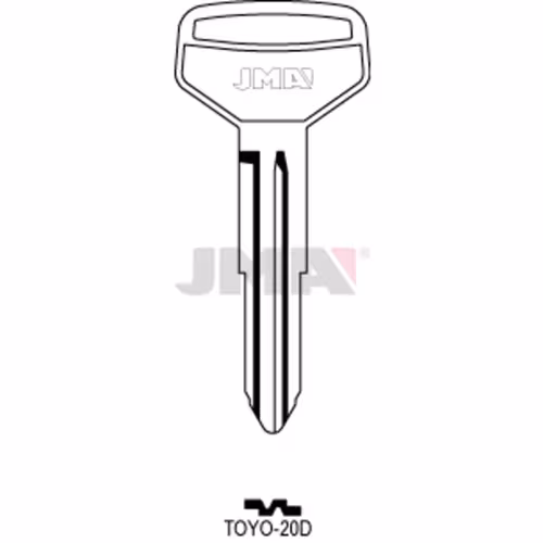 LLAVE JMA ACERO-C (TOYO-20D)