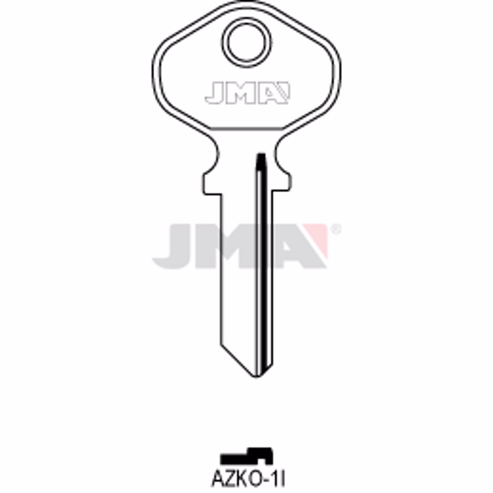 LLAVE JMA ACERO-B (AZKO-1I)