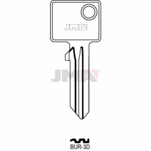 LLAVE JMA ACERO-C (BUR-3D)