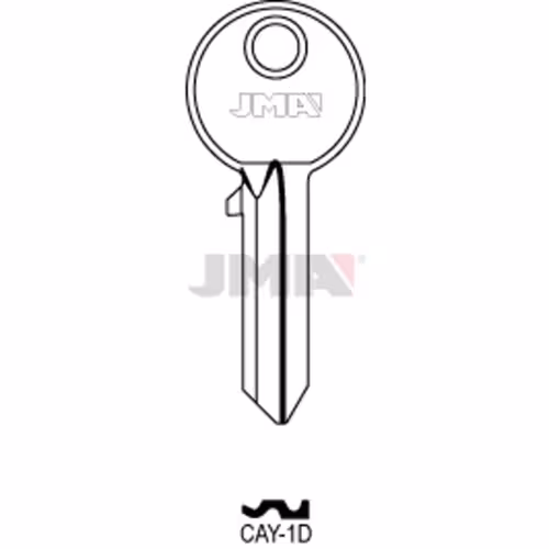 LLAVE JMA ACERO-B (CAY-1D)
